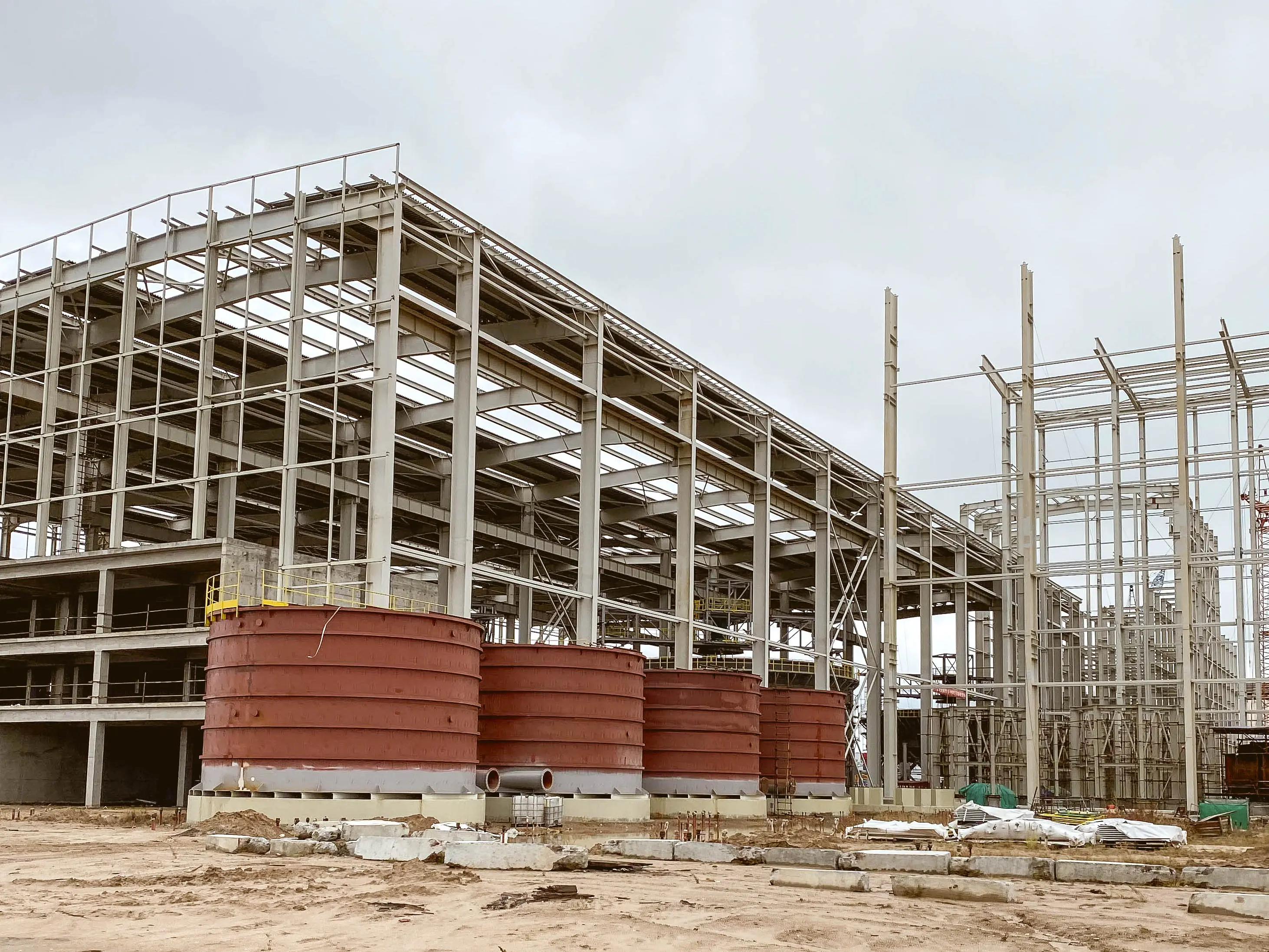 PEB Factory Construction