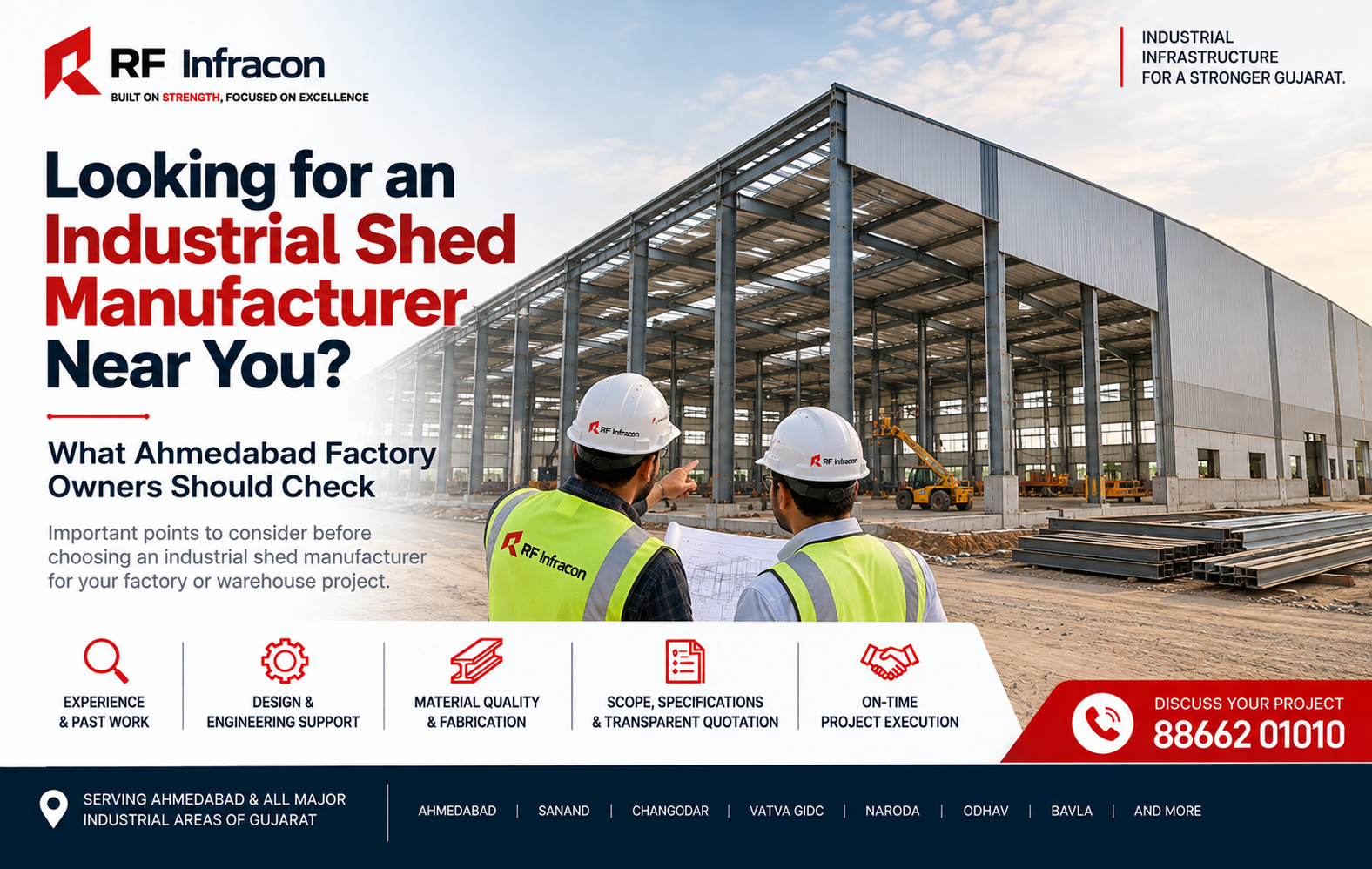 Looking for an Industrial Shed Manufacturer Near You What Ahmedabad Factory Owners Should Check