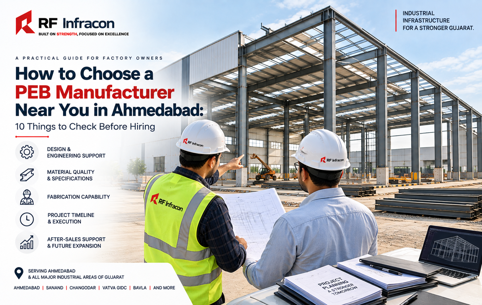 How to Choose a PEB Manufacturer Near You in Ahmedabad 10 Things to Check Before Hiring