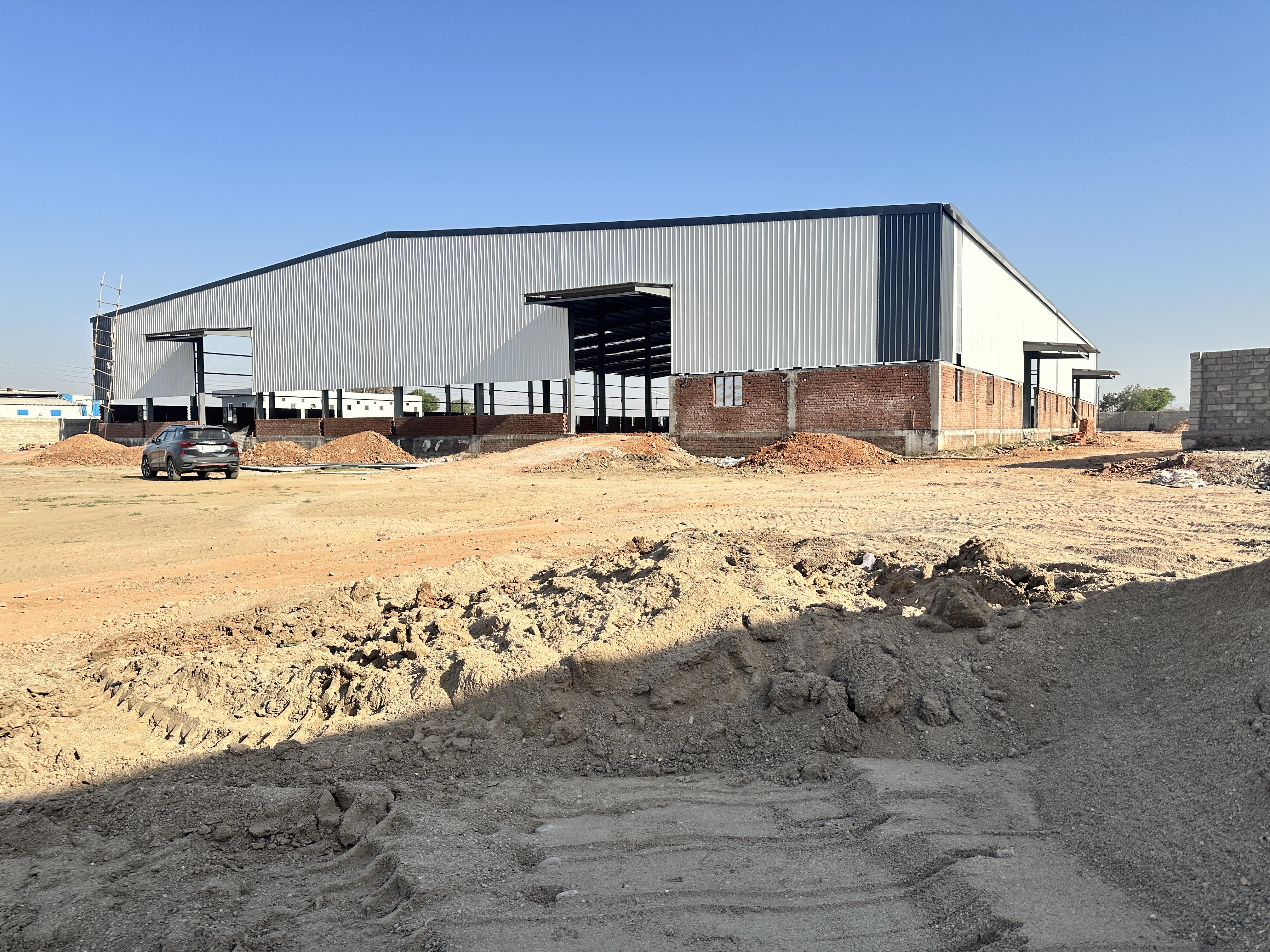 Industrial Warehouse – Greenex Plast Project - View 1
